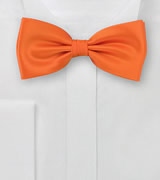Bright Orange Bow-Tie