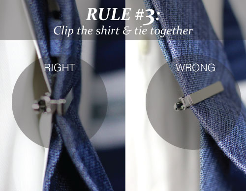How to Wear a Tie Clip: Tie Bar Placement and More